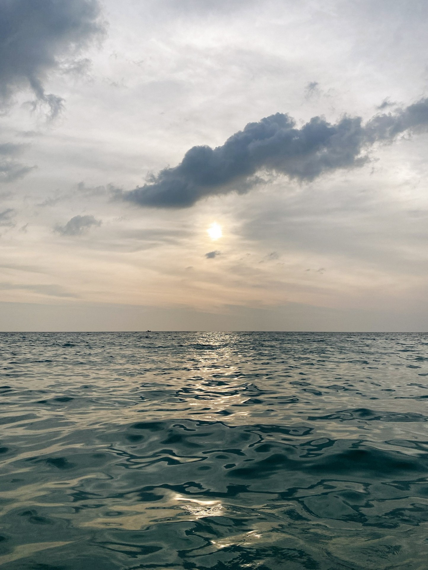 Late afternoon at Surin Beach, Phuket, Thailand.