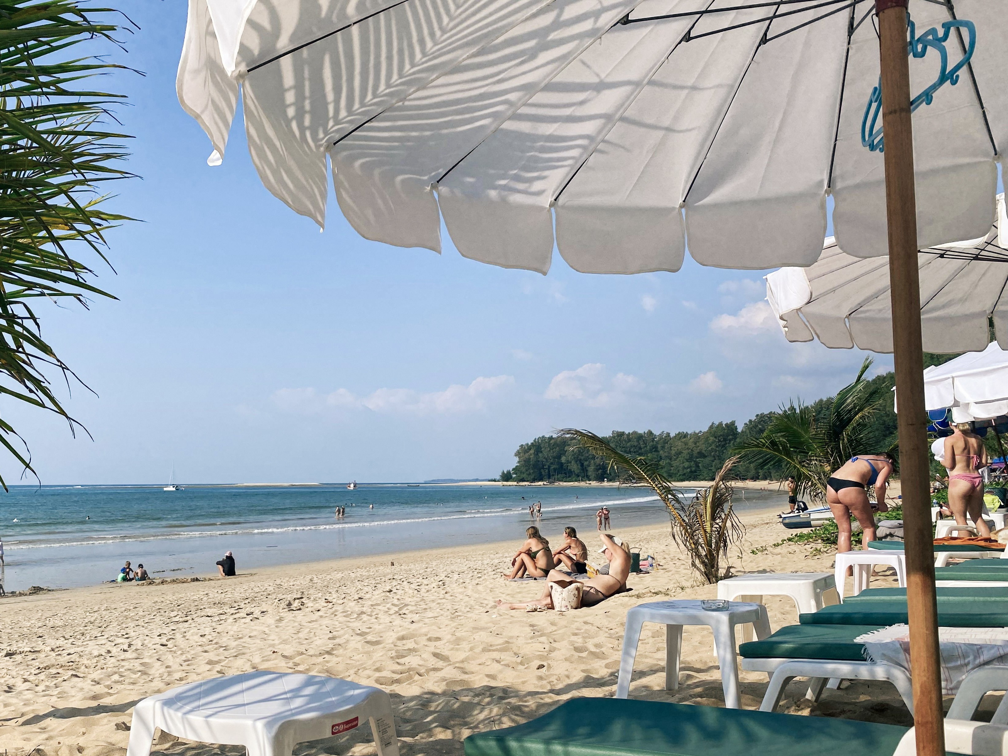 View of Nai Yang Beach, Phuket, Thailand.